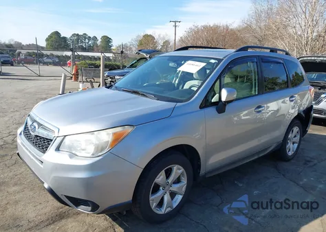 2015 Subaru Forester 2.5I Premium from USA, damaged, VIN JF2SJADC6FH414041